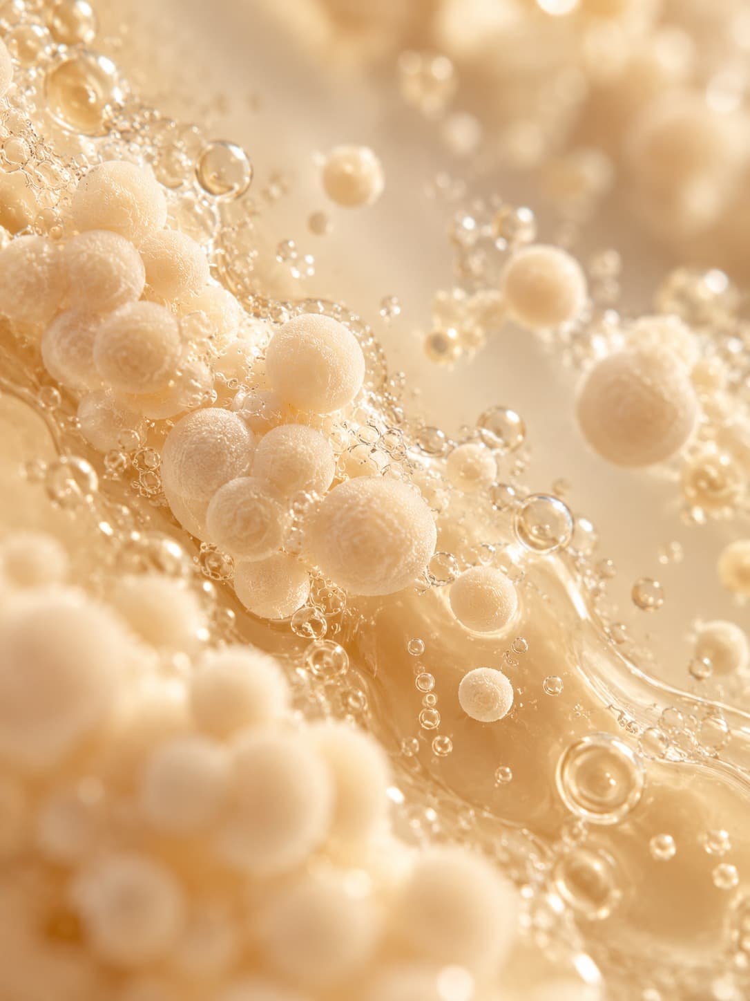 PHA granules in spoon